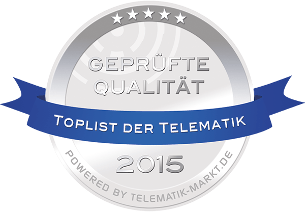 Telematik Testsieger Siegel 2015