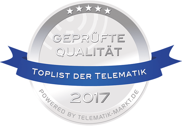 Telematik Testsieger Siegel 2017