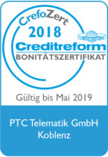 Bonitätszertifikat CrefoZert 2018