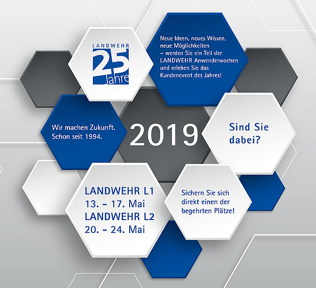 PTC bei den Landwehr Anwenderwochen 2019